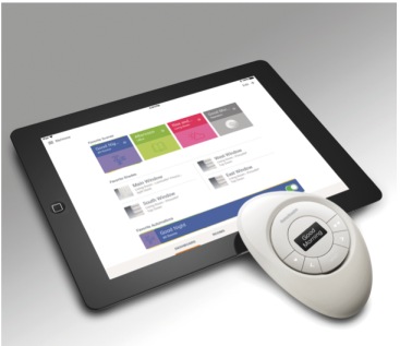 PowerView Motorization pebble remote and app